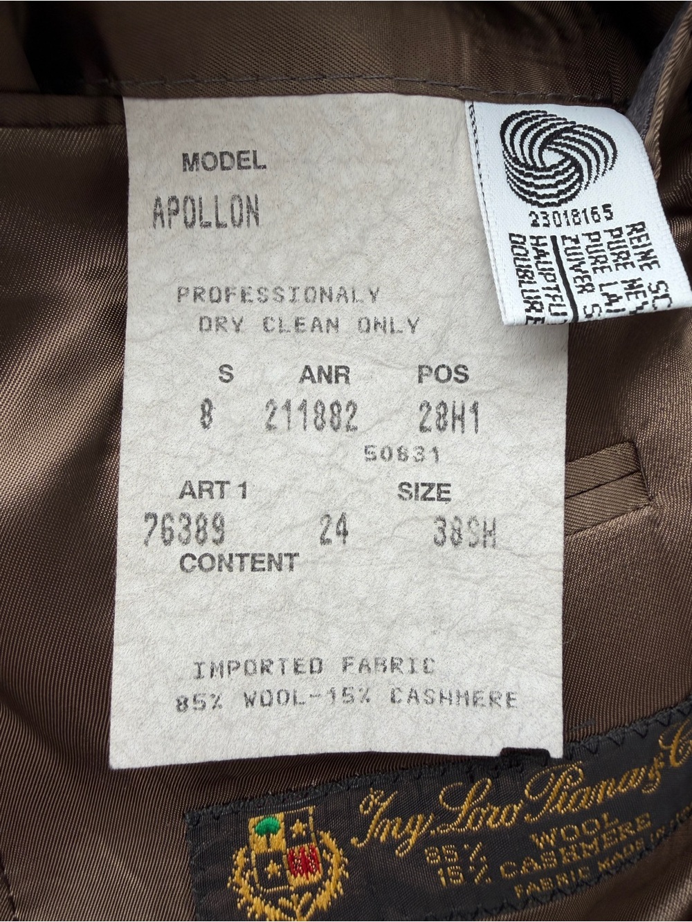 Vintage HUGO BOSS x Barneys Loro Piana Plaid Sport Coat Blazer 38R Wool Cashmere - Picture 6 of 12